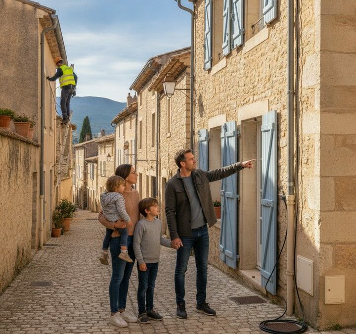 Fibre optique maison à Cavaillon : pourquoi tant de foyers restent mal connectés ?