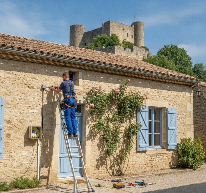 Installation fibre optique à Boulbon : guide pratique pour réussir son raccordement